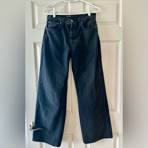 GRLFRND Denim - GRLFRND Black Relaxed Jeans